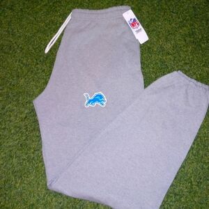 Detroit Lions Men's Dri Fit Athletic Jogger Sweatpants NWT